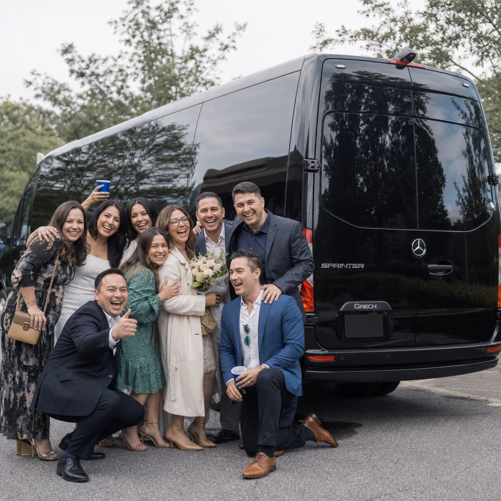 Birthday party bus
