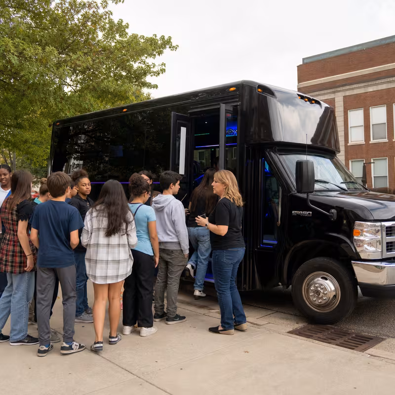Scottsdale School Transportation fleet vehicle
