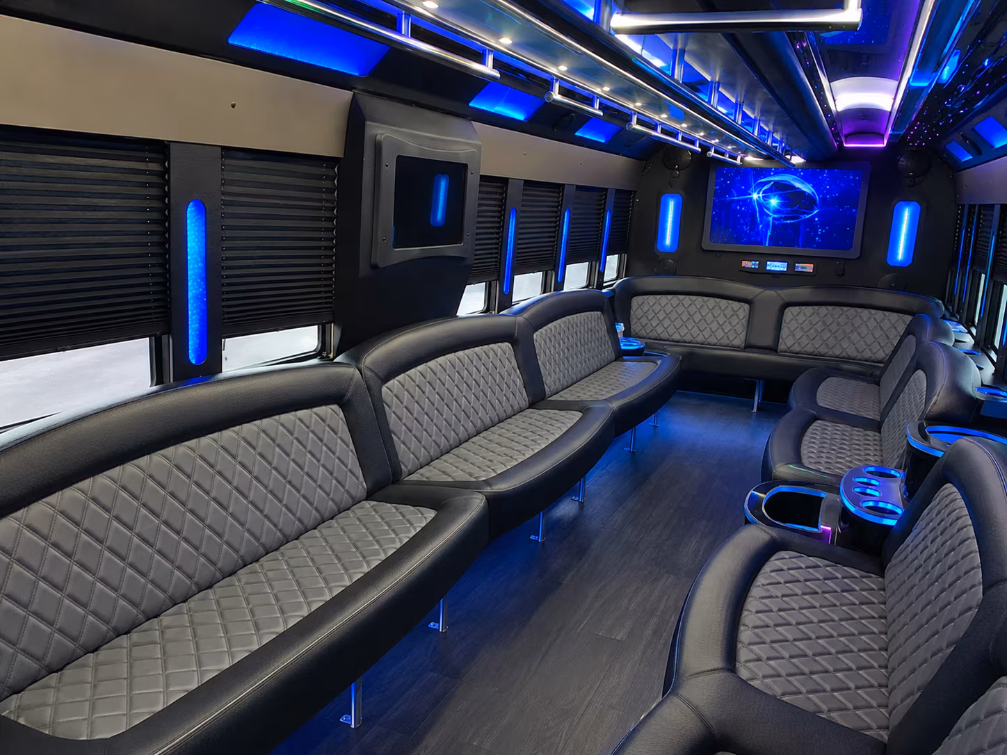 Scottsdale Bachelor & Bachelorette Transportation party bus exterior