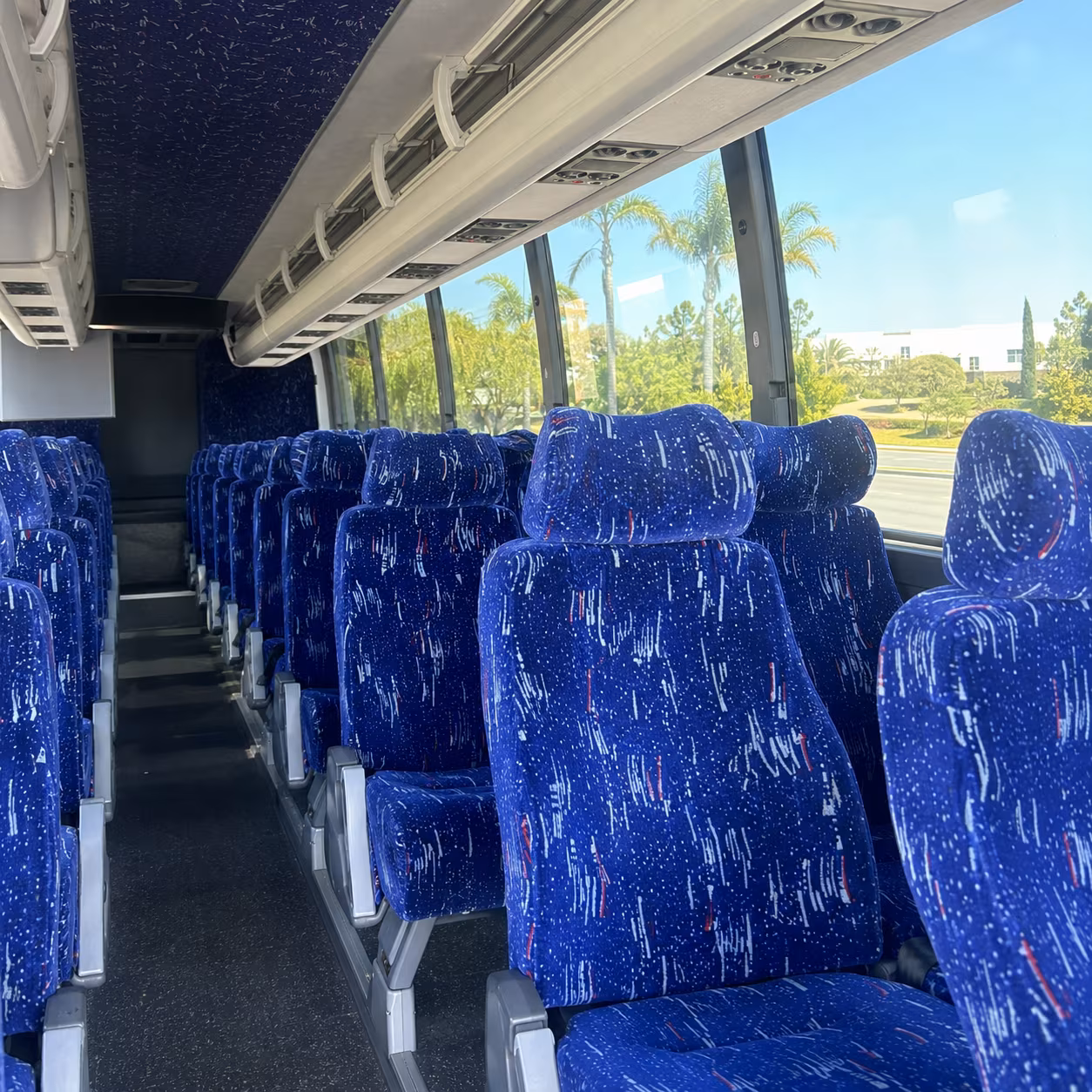 Scottsdale Corporate Transportation party bus interior