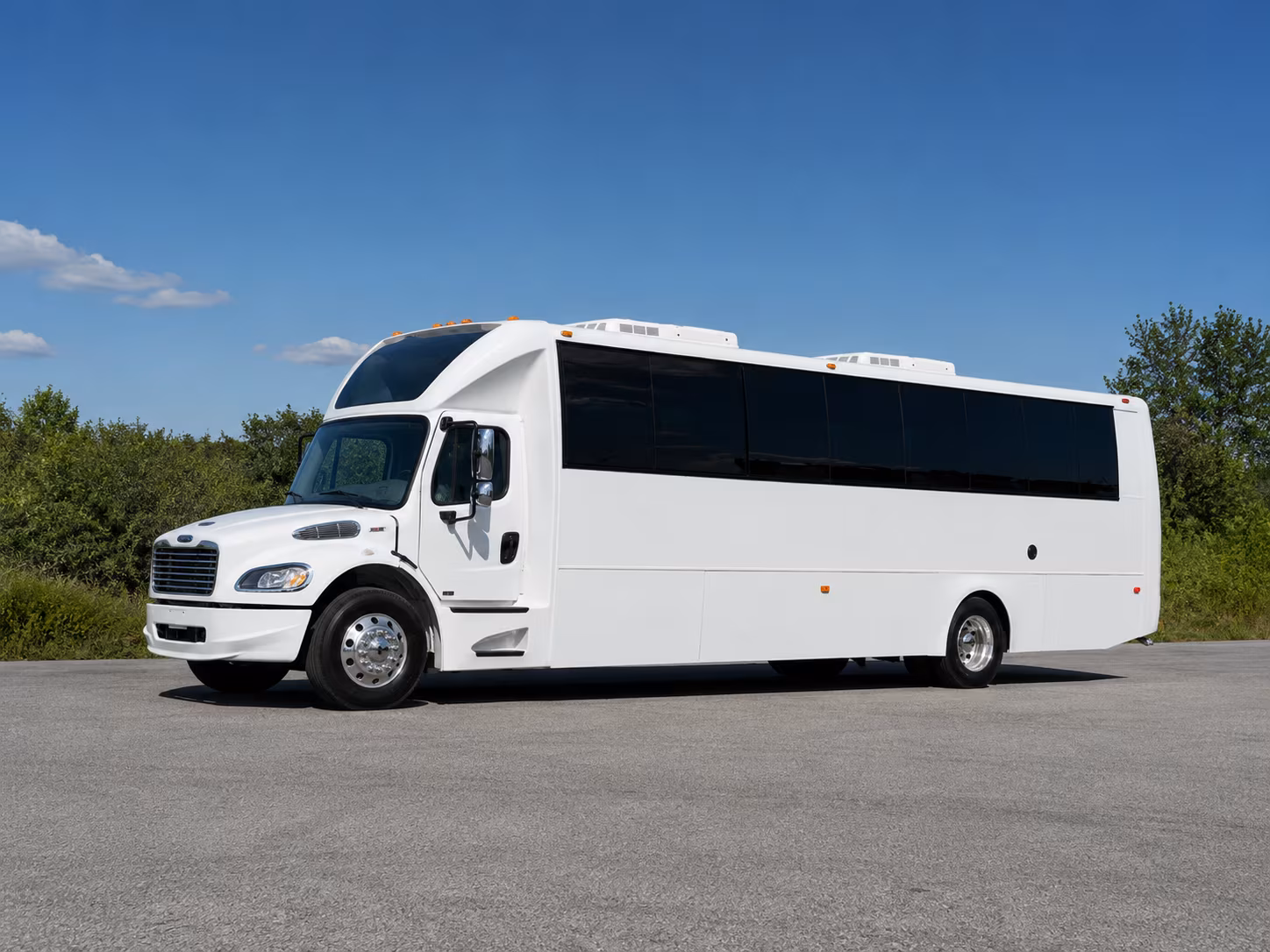 Scottsdale Private Event Transportation party bus interior