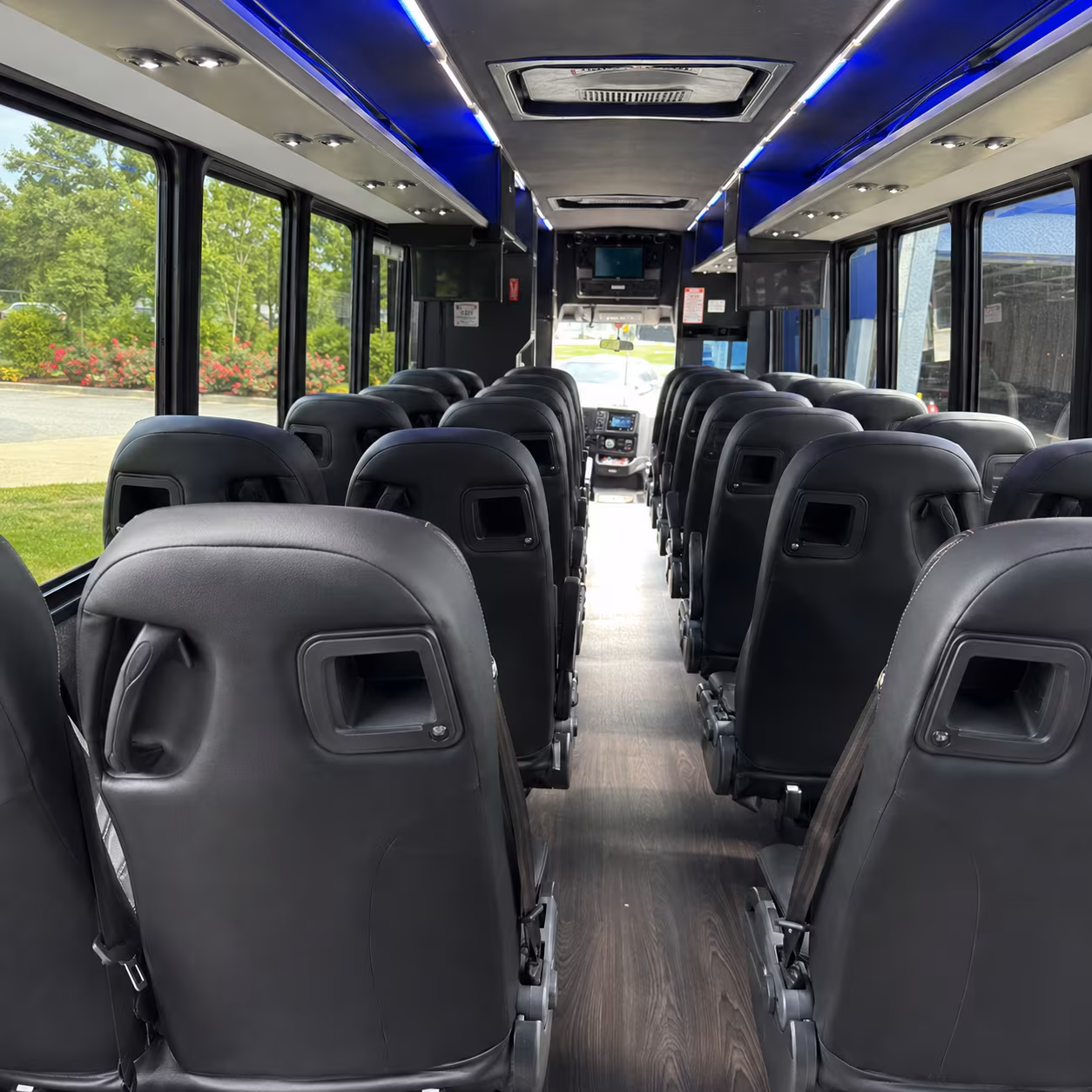 Scottsdale School Event Transportation party bus exterior
