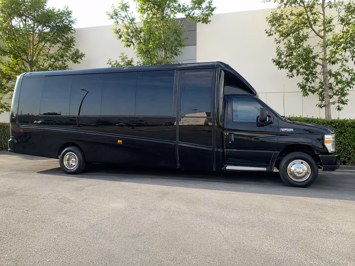Scottsdale School Event Transportation party bus exterior