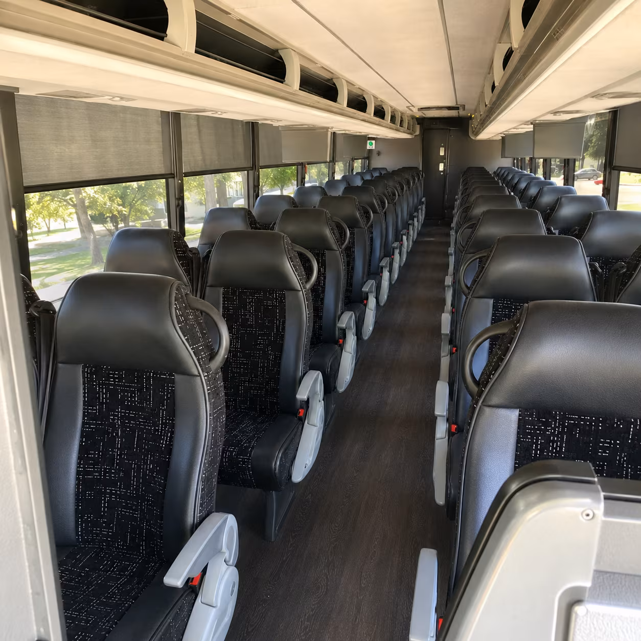 Scottsdale School Event Transportation party bus interior