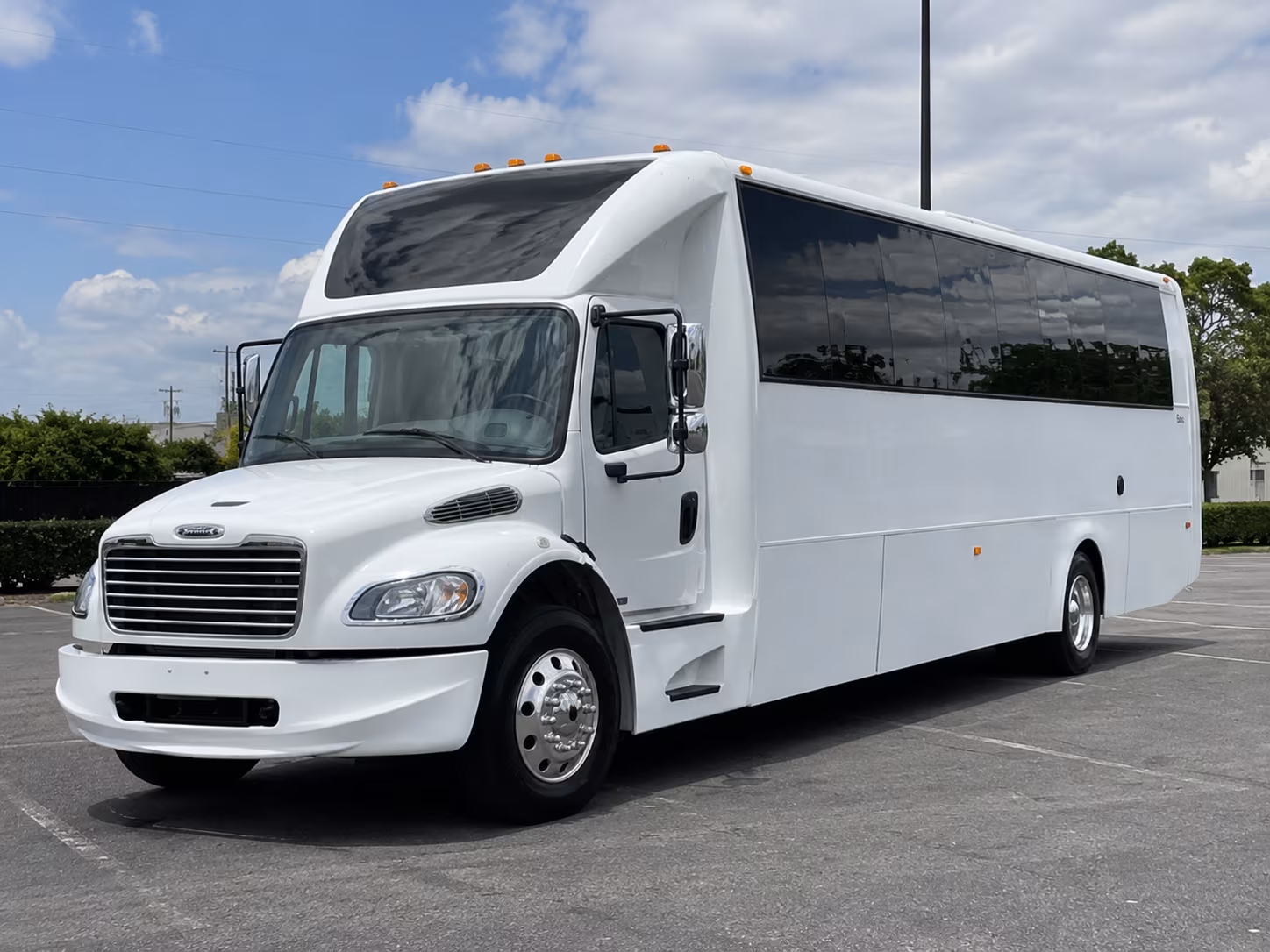 Scottsdale Sporting Event Transportation party bus interior