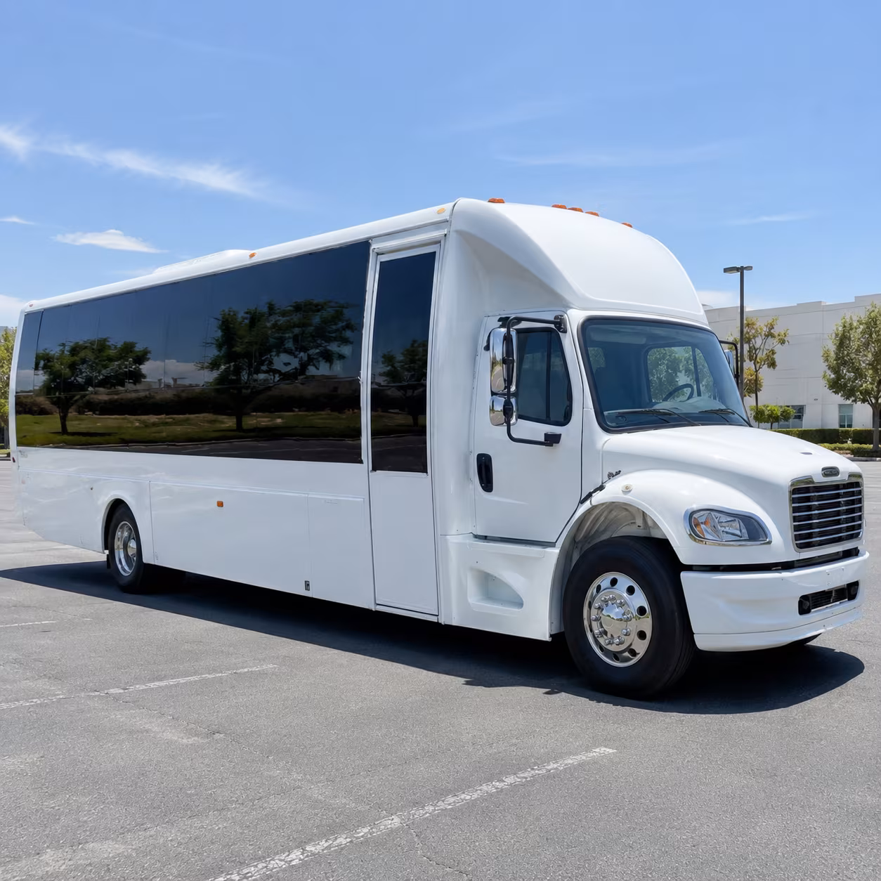 Scottsdale Wedding Transportation party bus exterior
