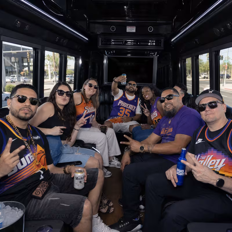 Scottsdale Sporting Event Transportation fleet vehicle